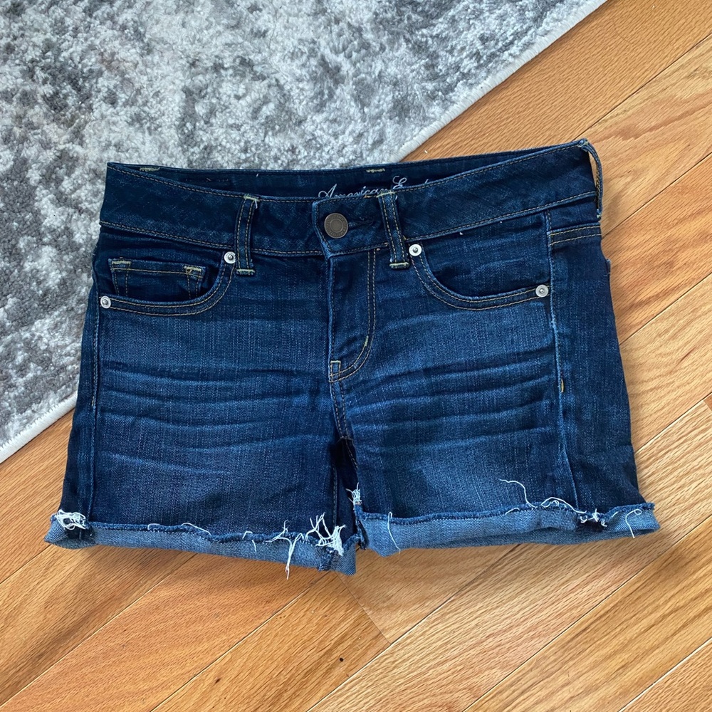 American Eagle Low Rise Jean Shorts